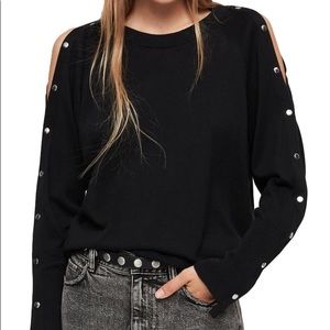 Suzie Snap Sleeve Sweater